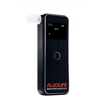 AlcoLife Prime Breathalyzer - Elektrochemischer Brennstoffzellen-Alkoholtester mit LCD-Display