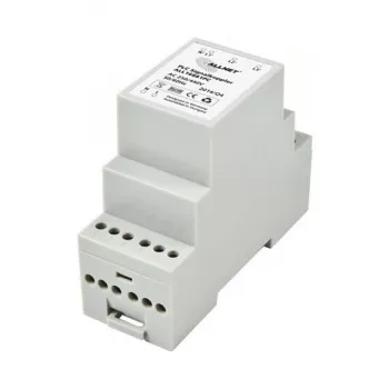 ALLNET ALL16881PC Powerline-Phasenkoppler / RCD-Signalbrücke für 3-Phasen-Systeme, DIN-Schienen-Montage, 4 TE, 230/400V AC