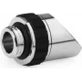 Alphacool Apex Grip 45° drehbarer Adapter G1/4 Außengewinde auf Innengewinde - Chrom 14890