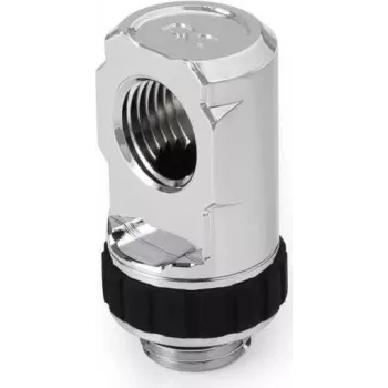Alphacool Apex Grip 90° Drehadapter AG/IG G1/4 Chrom (14888)