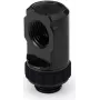 Alphacool Apex Grip 90° drehbarer Adapter G1/4 Außengewinde auf Innengewinde - Tiefschwarz 14807