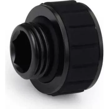 Alphacool Apex Grip Verlängerung 10mm Außen- zu Innengewinde G1/4 Zoll Schwarz (14811)