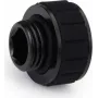 Alphacool Apex Grip Verlängerung 10mm Außen- zu Innengewinde G1/4 Zoll Schwarz (14811)