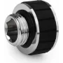 Alphacool Apex Grip Verlängerungsanschluss 10mm Außen- auf Innengewinde G1/4 Zoll Chrom (14896)