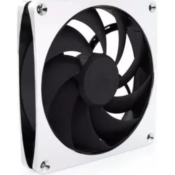 Alphacool Apex Stealth Metal Fan 2500 RPM Chrom 140x140x25mm PWM