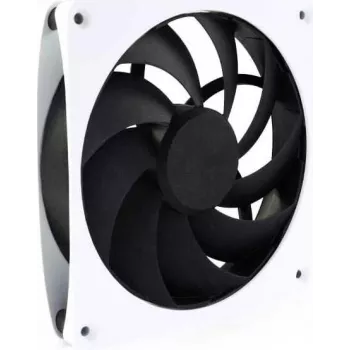 Alphacool Apex Stealth Metall-Lüfter 2500 U/min Weiß 140x140x25mm PWM Hydrodynamisches Lager