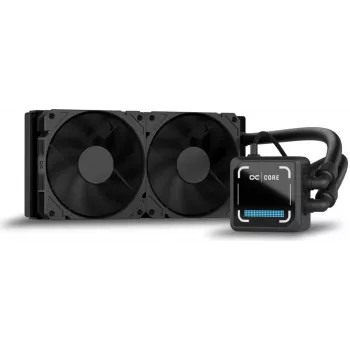 Alphacool Core 2 LT 240mm CPU AiO Flüssigkeitskühler - Vollkupfer-Radiator, ohne Lüfter, Intel/AMD 14621