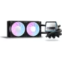 Alphacool Core 2 XT 240mm CPU AiO Flüssigkeitskühler - Vollkupfer-Radiator, ARGB-Lüfter, Intel & AMD kompatibel (14710)