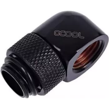 Alphacool Eiszapfen G1/4 Zoll Verschlussstopfen Tiefschwarz – Messing Blindstopfen mit EPDM O-Ring (17217)