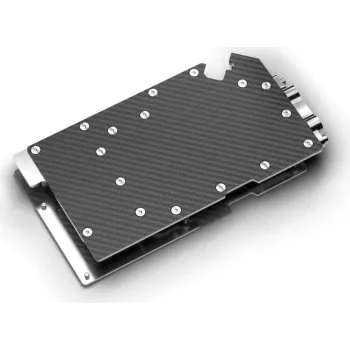 Alphacool ES RTX 6000 Pro Workstation/RTX 5090 Founders Edition Full Cover GPU-Wasserkühler mit Backplate, vernickeltem Kupfer, Acryl, Digital RGB 5100182