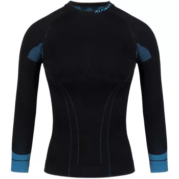 Alpinus Tactical Base Layer Damen Thermoactive Sweatshirt Schwarz-Blau GT43210 L