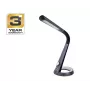 Alto BL1063B Schwarze LED-Tischleuchte mit Touch-Dimmer und USB-Ladeanschluss