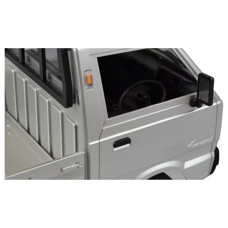 AMEWI 1:14 4WD RC Kei Truck mit Pritsche, 2,4GHz, Li-Ion, LED-Beleuchtung, Sound, RTR (22506)