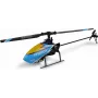 Amewi AFX4 XP ferngesteuerter Hubschrauber RTF 2,4GHz 6-Kanal mit 6-Achsen-Gyro, bürstenloser Hauptmotor, Höhenhaltung, LiPo 7,4V 700mAh, Blau/Schwarz