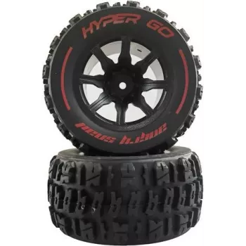 AMEWI Hyper Go 1:14 Truggy Komplettradsatz (2 Stk., Schwarz) 012-14300E1