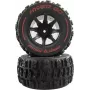 AMEWI Hyper Go 1:14 Truggy Komplettradsatz (2 Stk., Schwarz) 012-14300E1