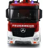 Amewi Mercedes-Benz Drehleiter-Feuerwehrauto 1:18 RTR 2,4GHz mit Wasserstrahl