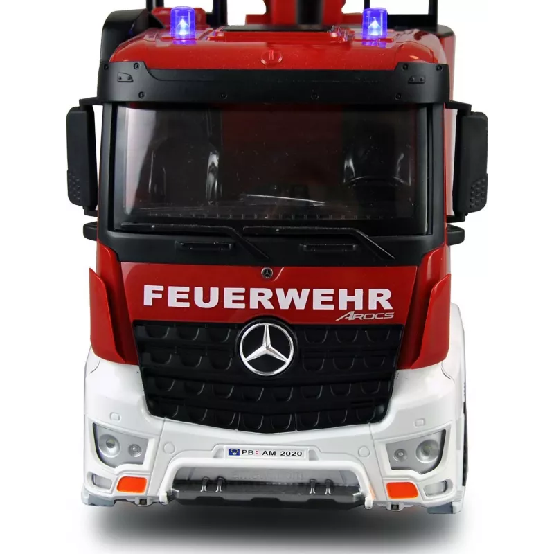 Amewi Mercedes-Benz Drehleiter-Feuerwehrauto 1:18 RTR 2,4GHz mit Wasserstrahl