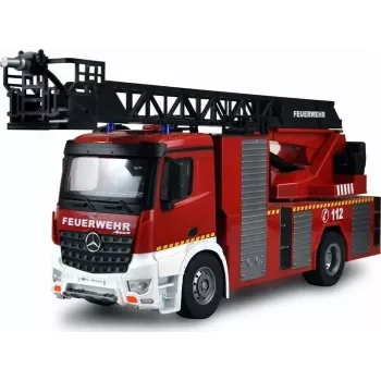 Amewi Mercedes-Benz Drehleiter-Feuerwehrauto 1:18 RTR 2,4GHz mit Wasserstrahl