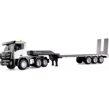 AMEWI RC Baustellen-Traktor mit Tieflader 1:24 RTR