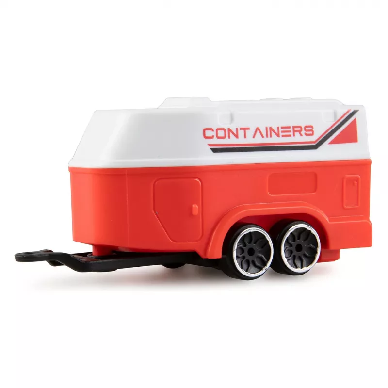 AMEWI RC Pickup Die Cast mit Pferdeanhänger 1:64 RTR Rot (22681)