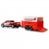 AMEWI RC Pickup Die Cast mit Pferdeanhänger 1:64 RTR Rot (22681)