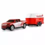 AMEWI RC Pickup Die Cast mit Pferdeanhänger 1:64 RTR Rot (22681)