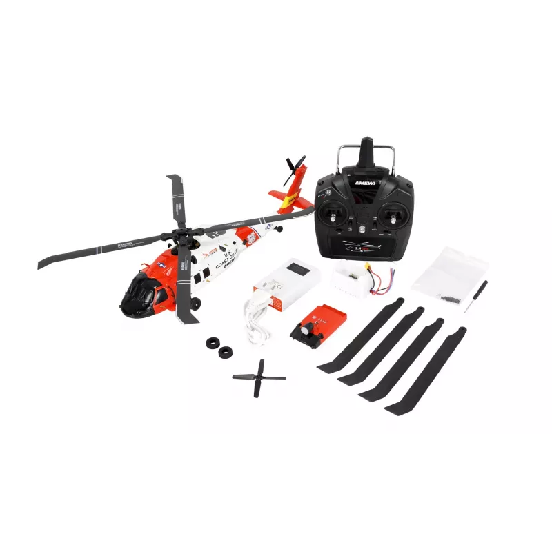 Amewi UH60 Black Hawk Coastguard Hubschrauber 6G/3D RTF