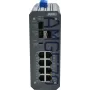AMG Industrial Managed Switch, 8x 10/100 Mbps, DIN-Rail, Redundante Stromversorgung