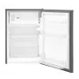 AMICA FM140.4X Freistehender Kühl-Gefrierschrank, 173 L, Edelstahl-Optik
