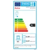 Amica SHC11642W Freistehender Elektroherd mit Glaskeramik-Kochfeld und 65L Backofen, 9 Heizfunktionen, Energieklasse A, Weiß