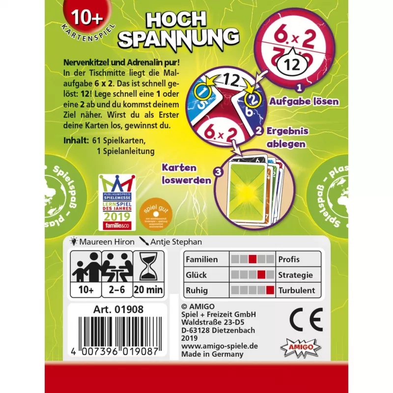 AMIGO Hochspannung Kartenspiel