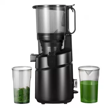 AMZCHEF SJ-036-BK Slow Speed Juicer (Schwarz)