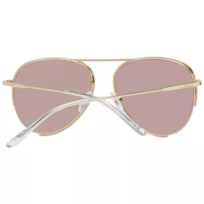 ANA HICKMANN HI3083-5804A Damen-Sonnenbrille, quadratisch, Havanna-Acetat, braune Verlaufsgläser, 58 mm