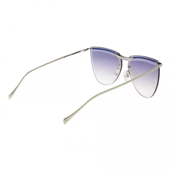 ANA HICKMANN HI3085-13203A Damen Butterfly-Sonnenbrille - Braun Havana Acetatrahmen, Verlauf Braun Polycarbonatgläser, UV400-Schutz