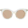 ANA HICKMANN HI9063-49T02 Damen Butterfly-Sonnenbrille Braun Havana Acetatrahmen Brauner Verlaufsgläser 49/21/145 mm