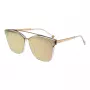 ANA HICKMANN HI9081-66T03 Damen Butterfly-Sonnenbrille Goldrahmen braun getönte Gläser 66mm