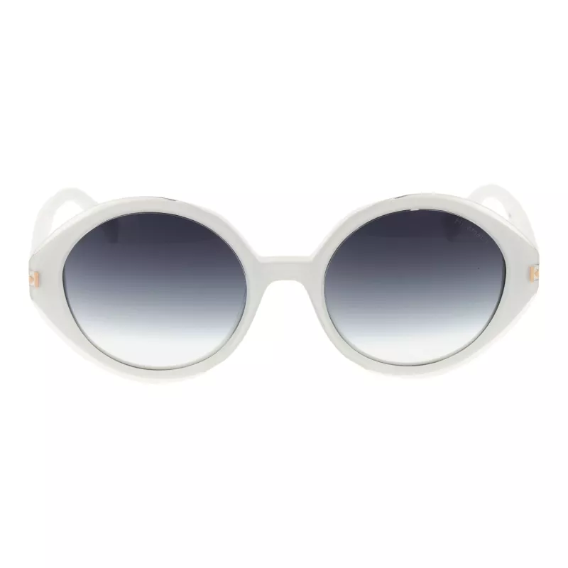 ANA HICKMANN HI9175-51H01 Damen Katzenaugen-Sonnenbrille - Havanna Schildpatt Acetat, Grau Verlauf Gläser, 51mm
