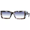 ANA HICKMANN HI9199-53G21 Damen-Sonnenbrille Gold/Braun Butterfly Cat-Eye 53mm