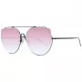 ANA HICKMANN Damen HI3068-5809A Sonnenbrille - Braun Havana Acetatrahmen, Verlauf Braun Polycarbonatgläser, UV400-Schutz, 58/18/145 mm