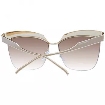ANA HICKMANN Damen Butterfly Cat Eye Sonnenbrille AH3179-6204A Havanna Schildpatt Verlauf Braun 62mm
