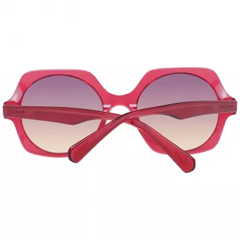 ANA HICKMANN Damen Butterfly-Cat-Eye-Sonnenbrille HI9143-50T01 Braun Havana