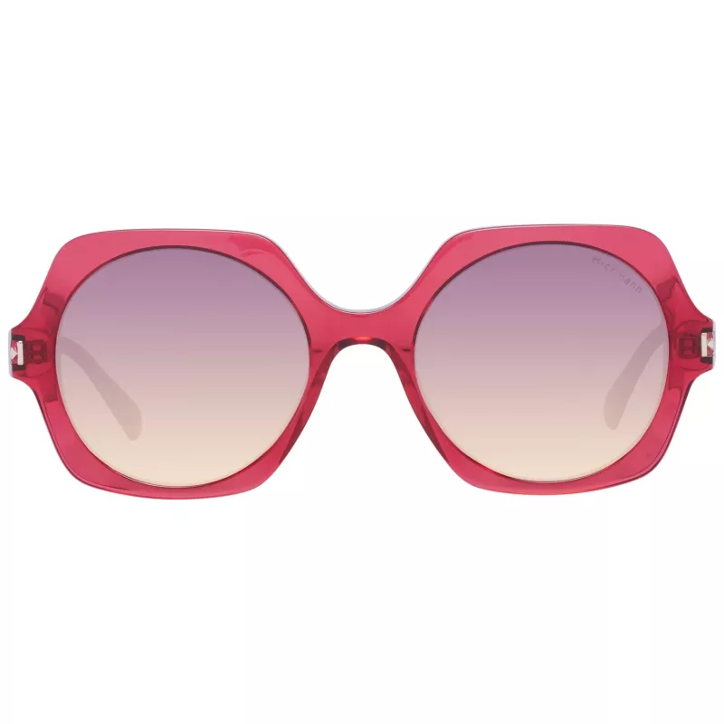 ANA HICKMANN Damen Butterfly-Cat-Eye-Sonnenbrille HI9143-50T01 Braun Havana