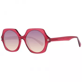 ANA HICKMANN Damen Butterfly-Cat-Eye-Sonnenbrille HI9143-50T01 Braun Havana