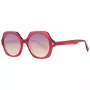 ANA HICKMANN Damen Butterfly-Cat-Eye-Sonnenbrille HI9143-50T01 Braun Havana