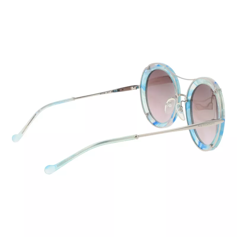 ANA HICKMANN Damen Butterfly-Sonnenbrille AH3166-56E01 Havana Braun Verlauf 56 mm