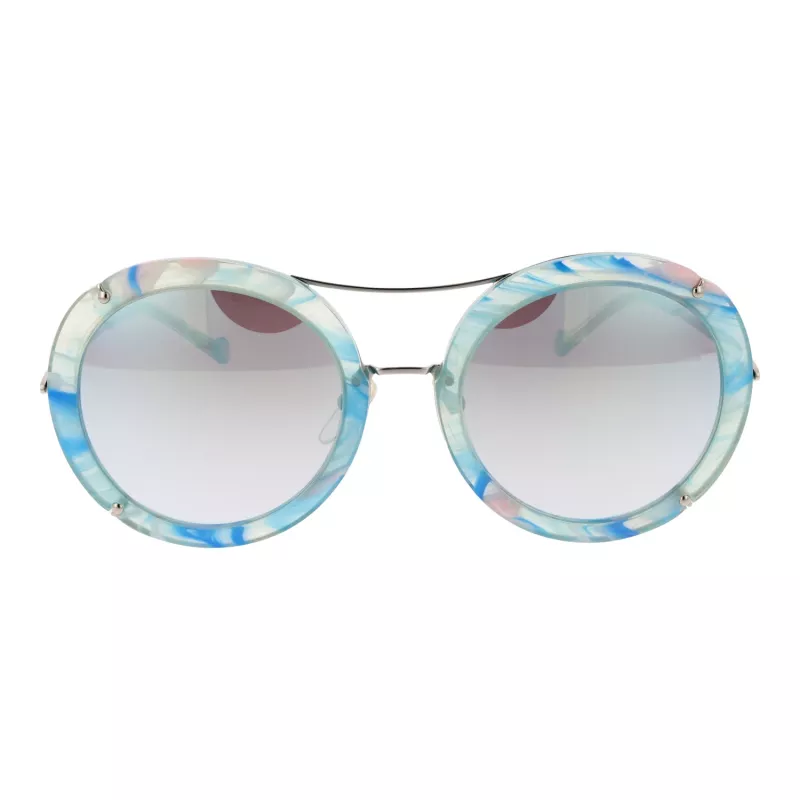 ANA HICKMANN Damen Butterfly-Sonnenbrille AH3166-56E01 Havana Braun Verlauf 56 mm