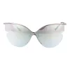 ANA HICKMANN Damen Butterfly-Sonnenbrille AH3173-14003B Havana/Braun 53mm