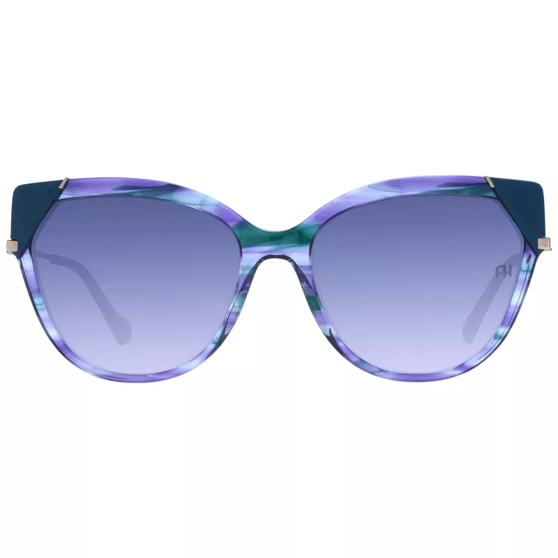 ANA HICKMANN Damen Butterfly-Sonnenbrille AH9339-56P04 Havana Braun Gradient 56mm