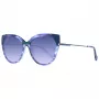 ANA HICKMANN Damen Butterfly-Sonnenbrille AH9339-56P04 Havana Braun Gradient 56mm